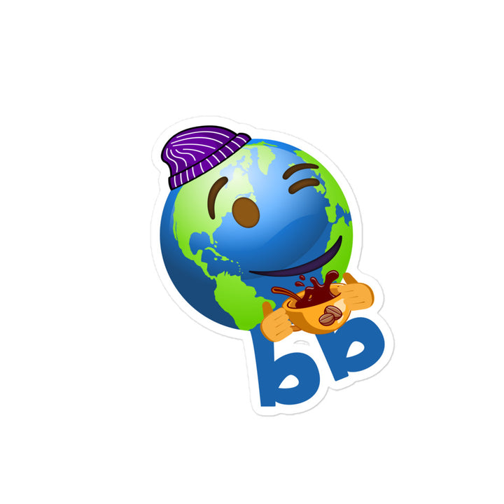 Earthbb Bubble-free sticker - Emojibb