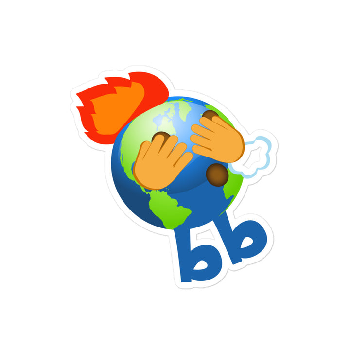 Earthbb Bubble-free sticker - Emojibb