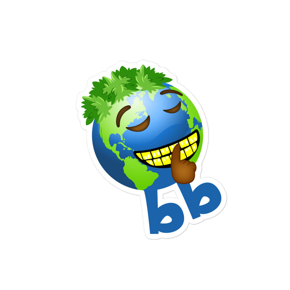 Earthbb Bubble-free sticker - Emojibb