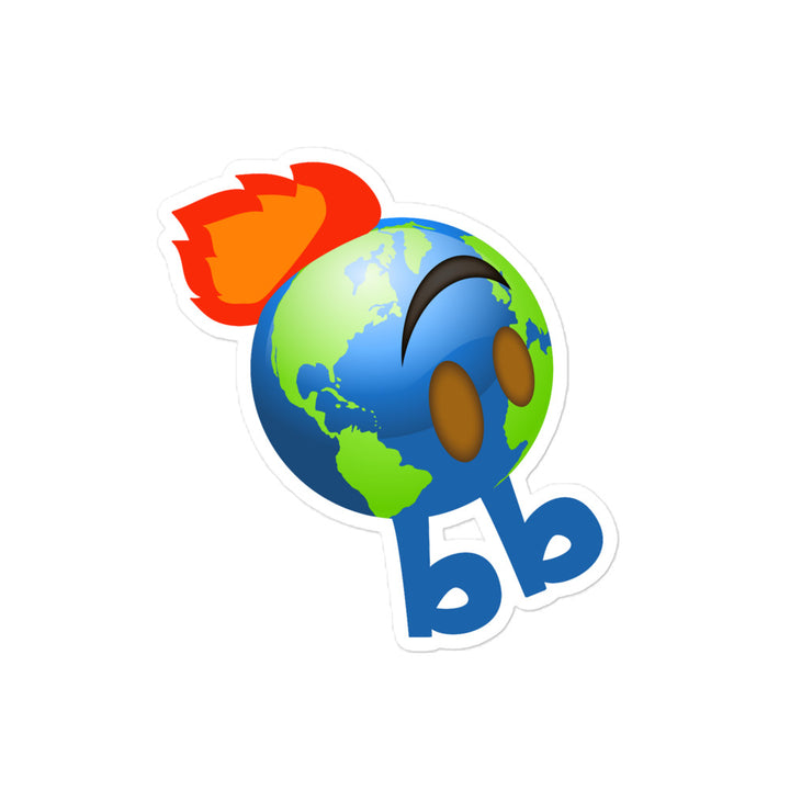 Earthbb Bubble-free sticker - Emojibb