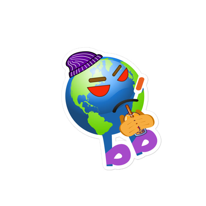 Earthbb Bubble-free sticker - Emojibb