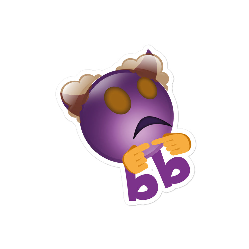 Evilbb Bubble-free sticker - Emojibb