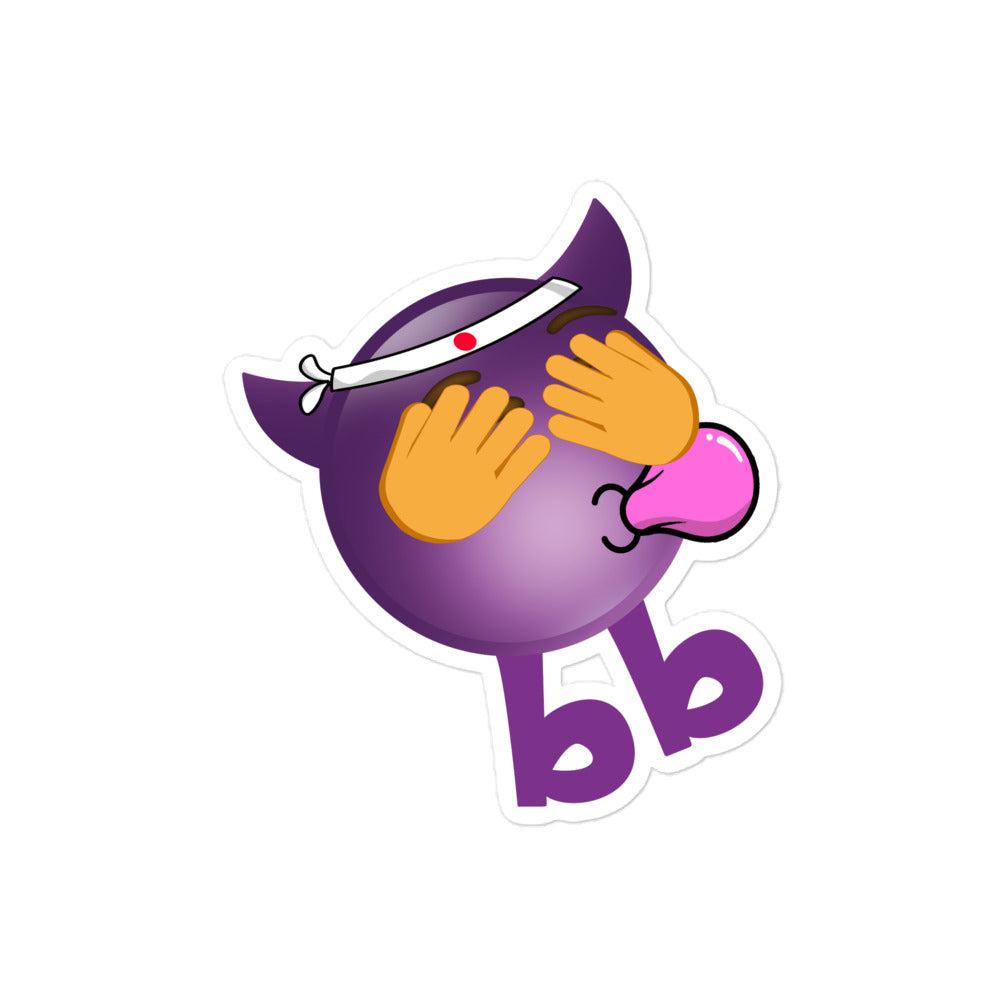 Evilbb Bubble-free sticker - Emojibb