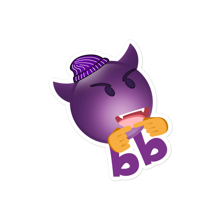 Evilbb Bubble-free sticker - Emojibb