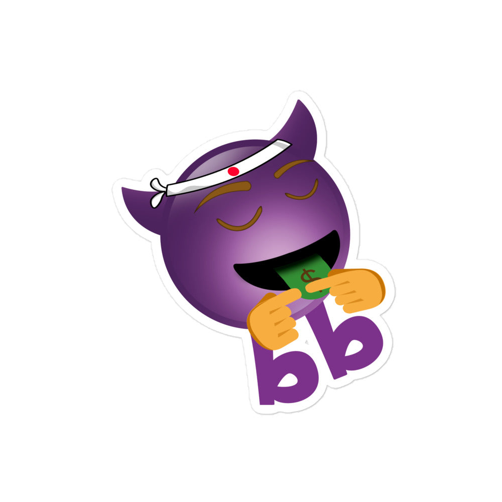 Evilbb Bubble-free sticker - Emojibb