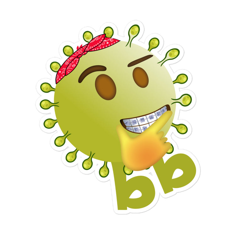 Virusbb Bubble-free sticker - Emojibb