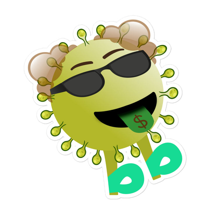 Virusbb Bubble-free sticker - Emojibb