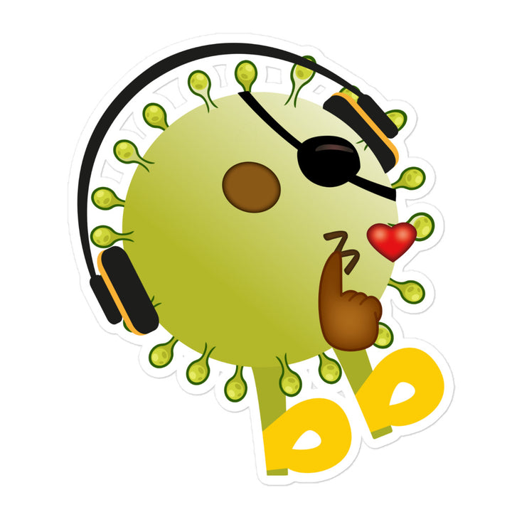 Virusbb Bubble-free sticker - Emojibb