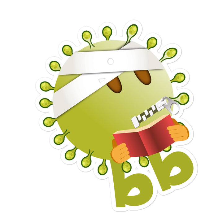 Virusbb Bubble-free sticker - Emojibb