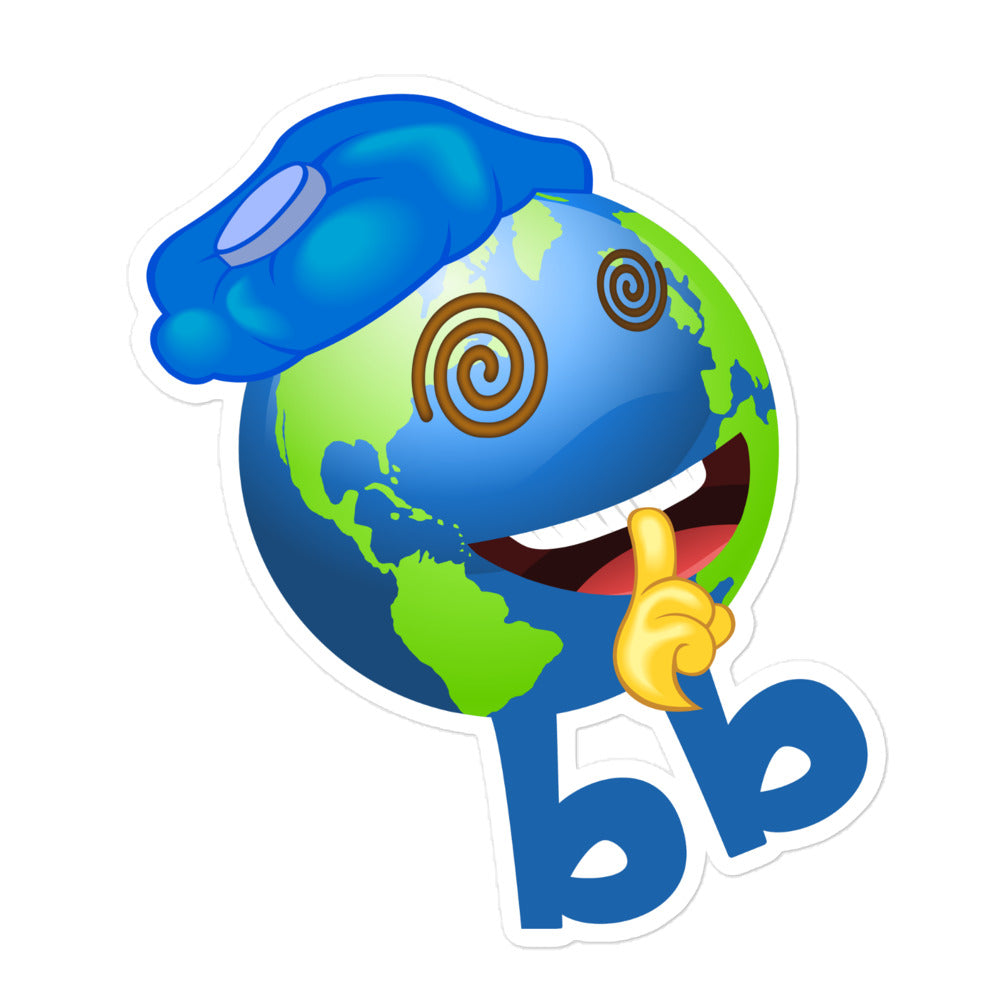 Earthbb Bubble-free sticker - Emojibb