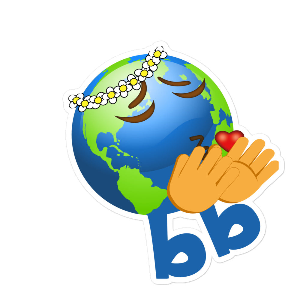 Earthbb Bubble-free sticker - Emojibb