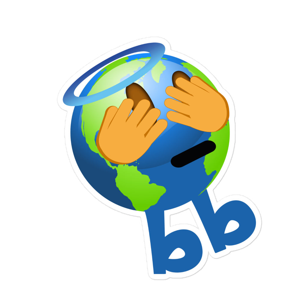 Earthbb Bubble-free sticker - Emojibb