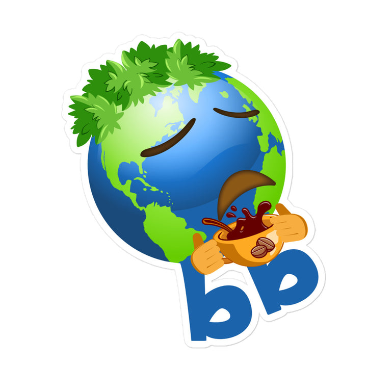 Earthbb Bubble-free sticker - Emojibb