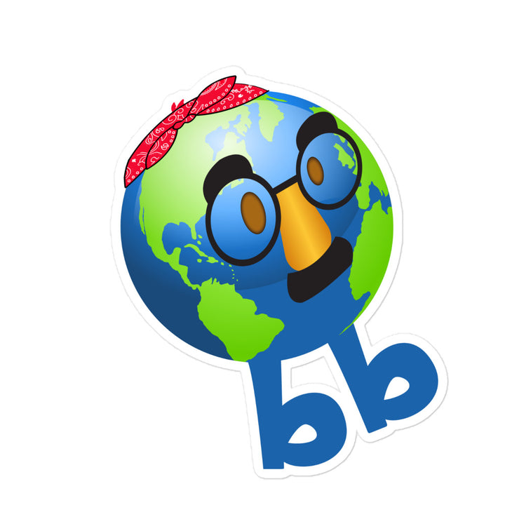 Earthbb Bubble-free sticker - Emojibb