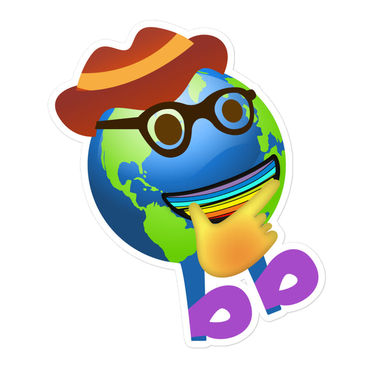 Earthbb Bubble-free sticker - Emojibb