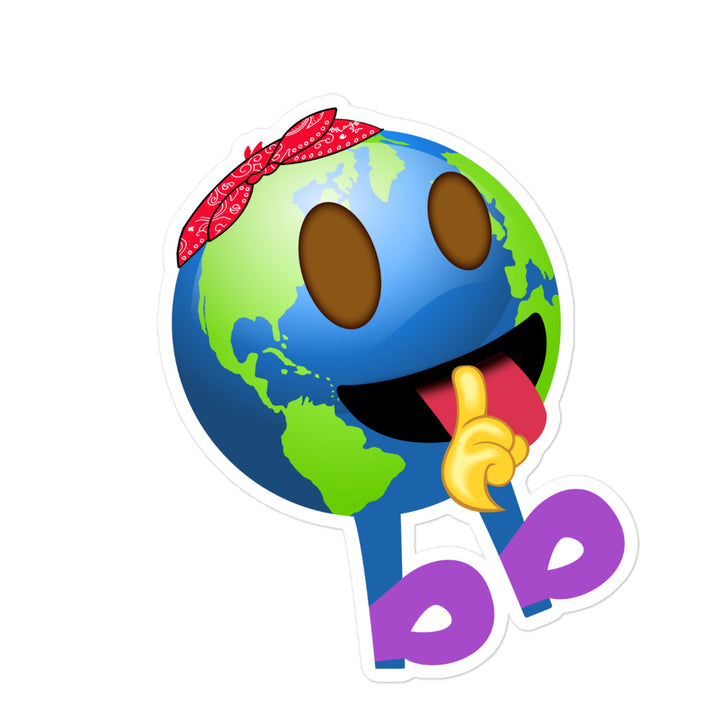 Earthbb Bubble-free sticker - Emojibb