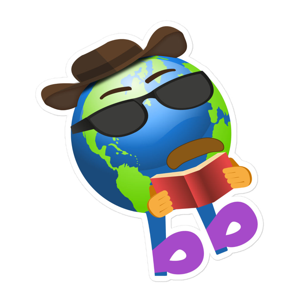 Earthbb Bubble-free sticker - Emojibb