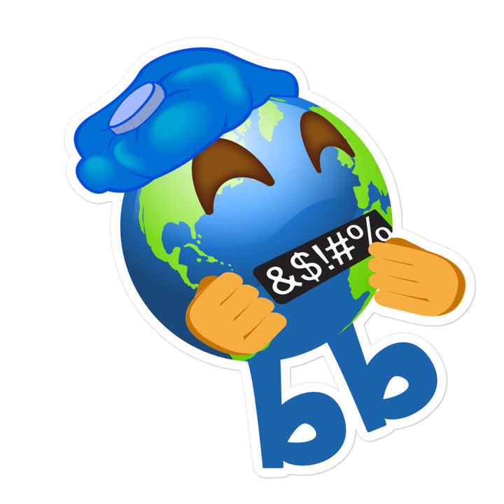 Earthbb Bubble-free sticker - Emojibb