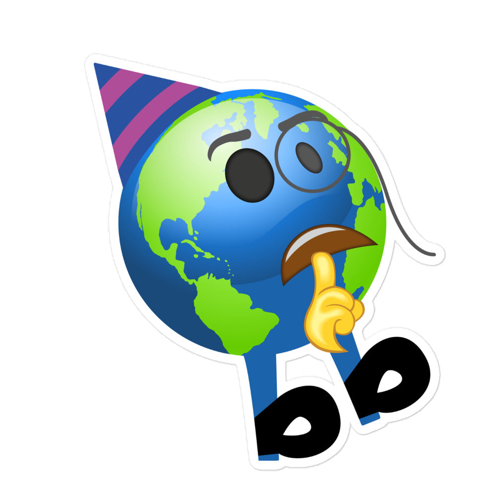 Earthbb Bubble-free sticker - Emojibb