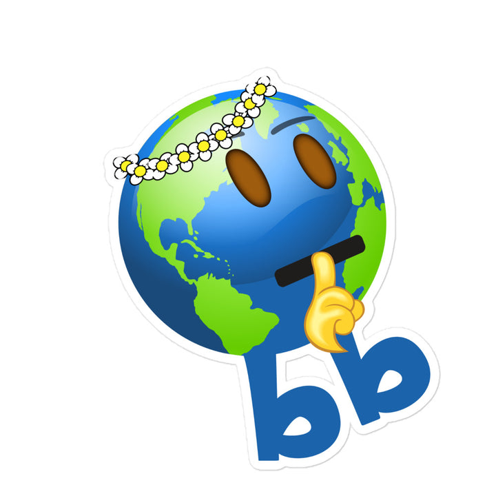 Earthbb Bubble-free sticker - Emojibb