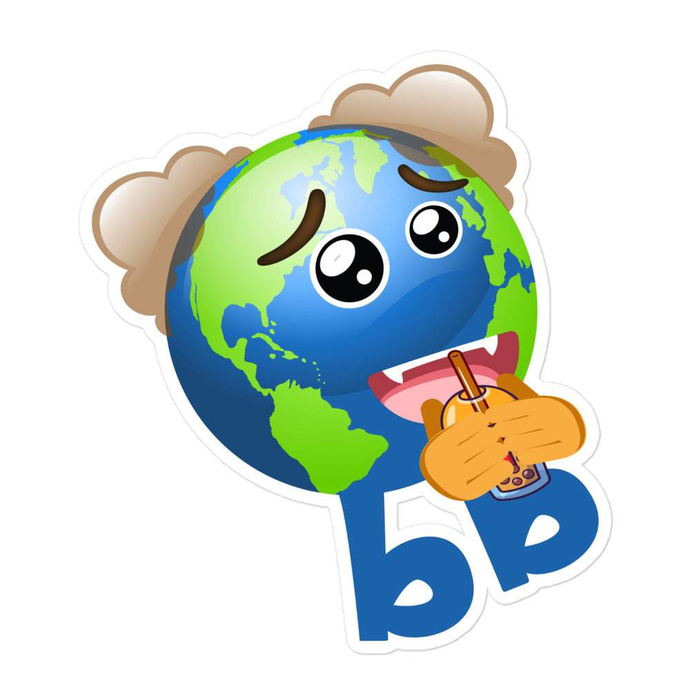 Earthbb Bubble-free sticker - Emojibb