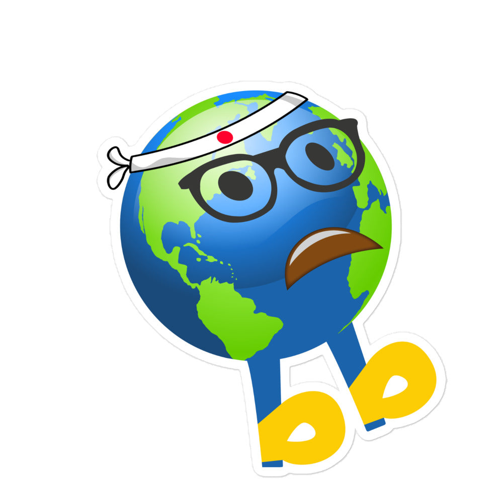 Earthbb Bubble-free sticker - Emojibb