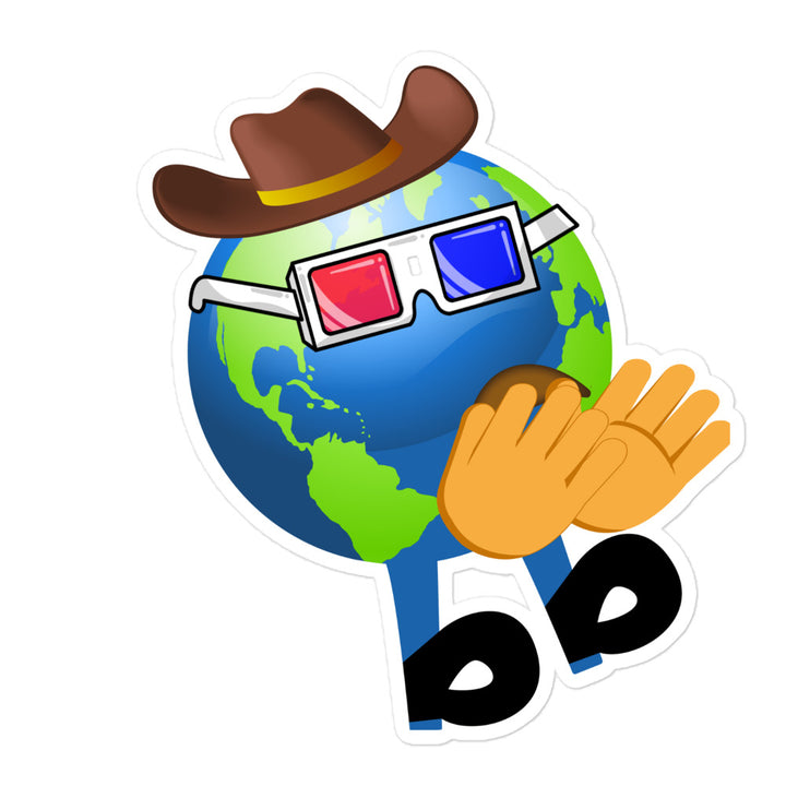 Earthbb Bubble-free sticker - Emojibb