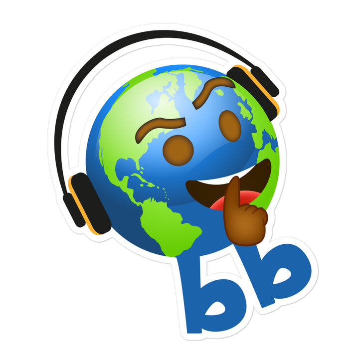 Earthbb Bubble-free sticker - Emojibb