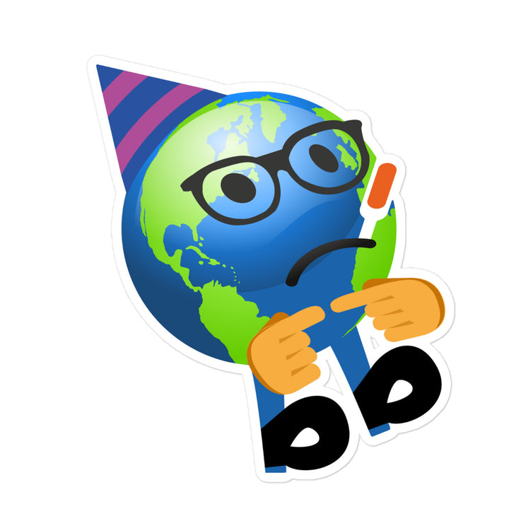 Earthbb Bubble-free sticker - Emojibb