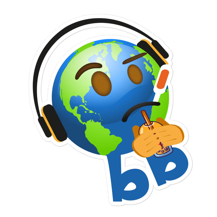 Earthbb Bubble-free sticker - Emojibb