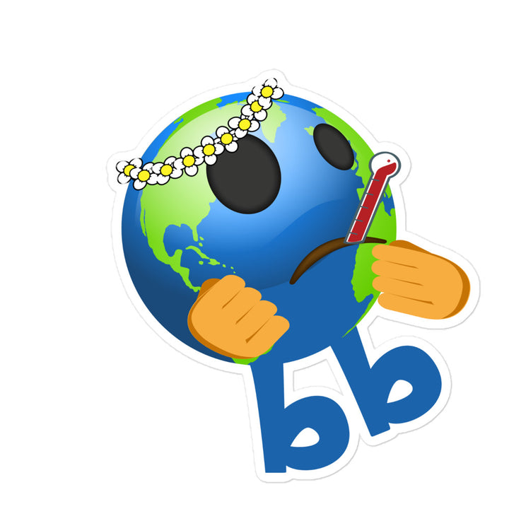 Earthbb Bubble-free sticker - Emojibb