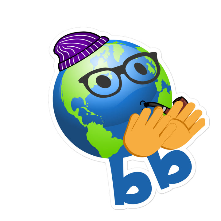 Earthbb Bubble-free sticker - Emojibb