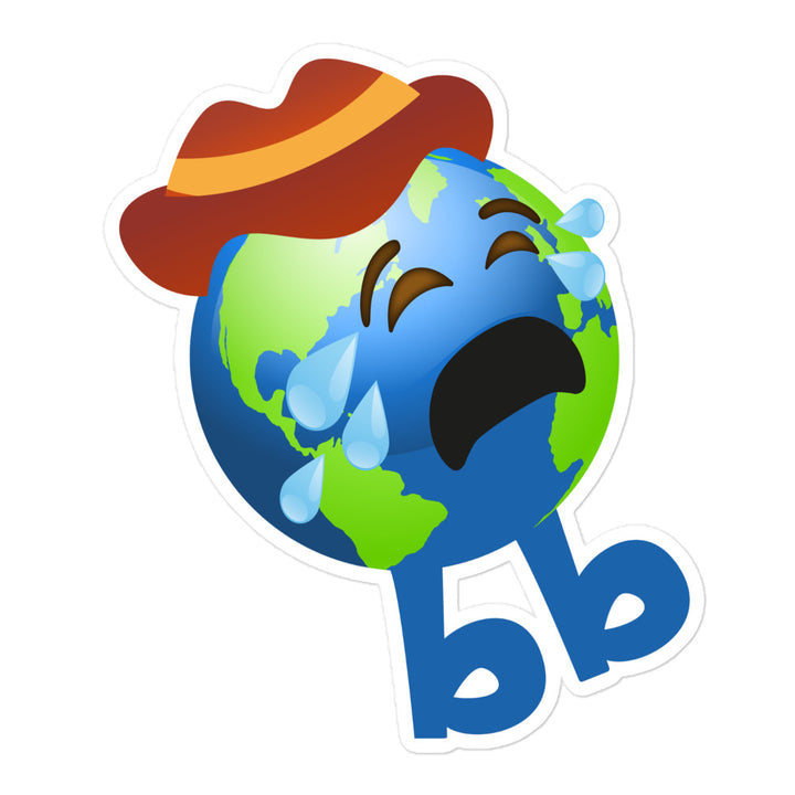 Earthbb Bubble-free sticker - Emojibb