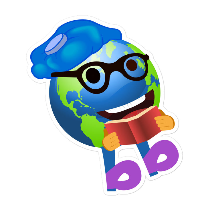 Earthbb Bubble-free sticker - Emojibb