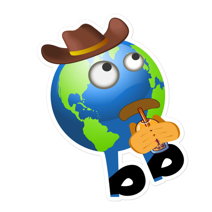 Earthbb Bubble-free sticker - Emojibb