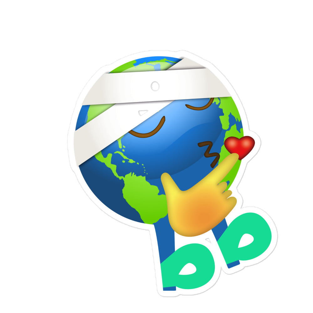 Earthbb Bubble-free sticker - Emojibb