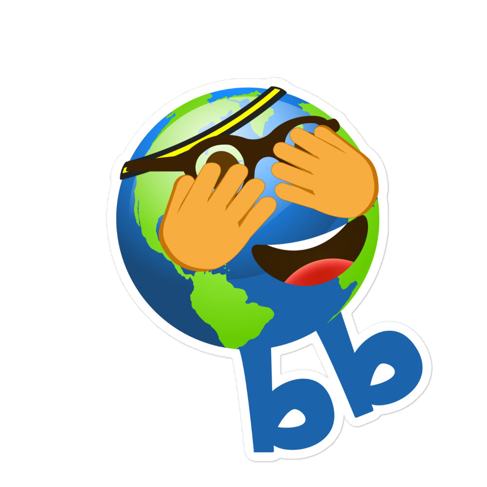 Earthbb Bubble-free sticker - Emojibb