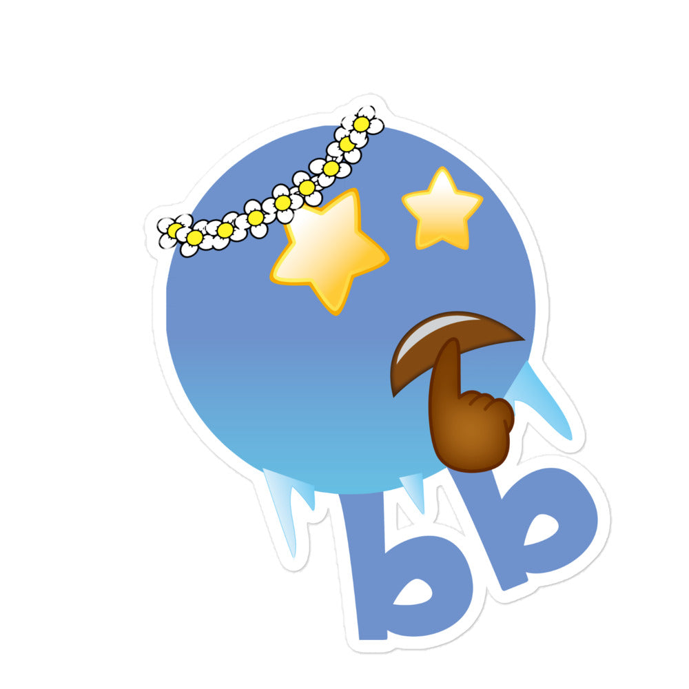 Earthbb Bubble-free sticker - Emojibb