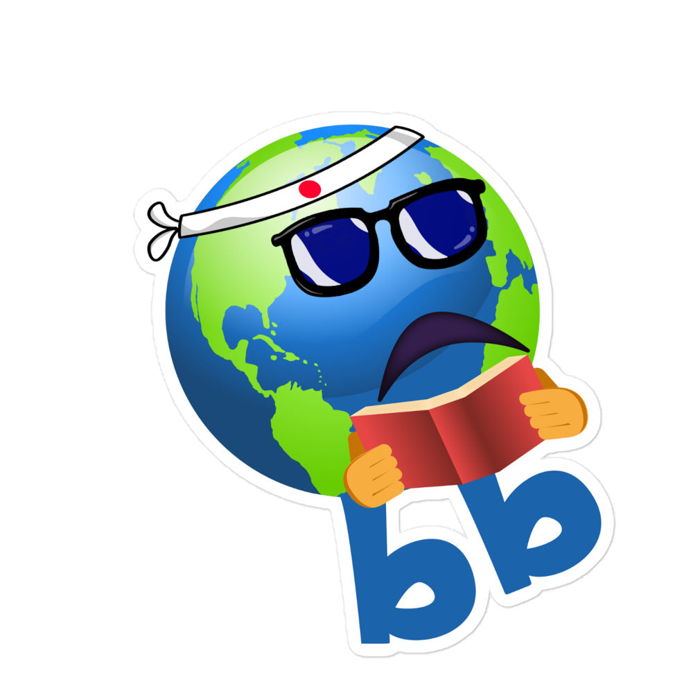 Earthbb Bubble-free sticker - Emojibb