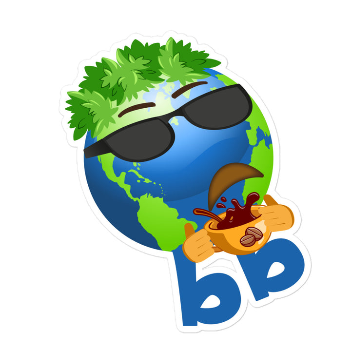 Earthbb Bubble-free sticker - Emojibb