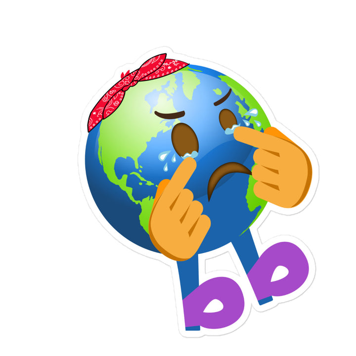 Earthbb Bubble-free sticker - Emojibb