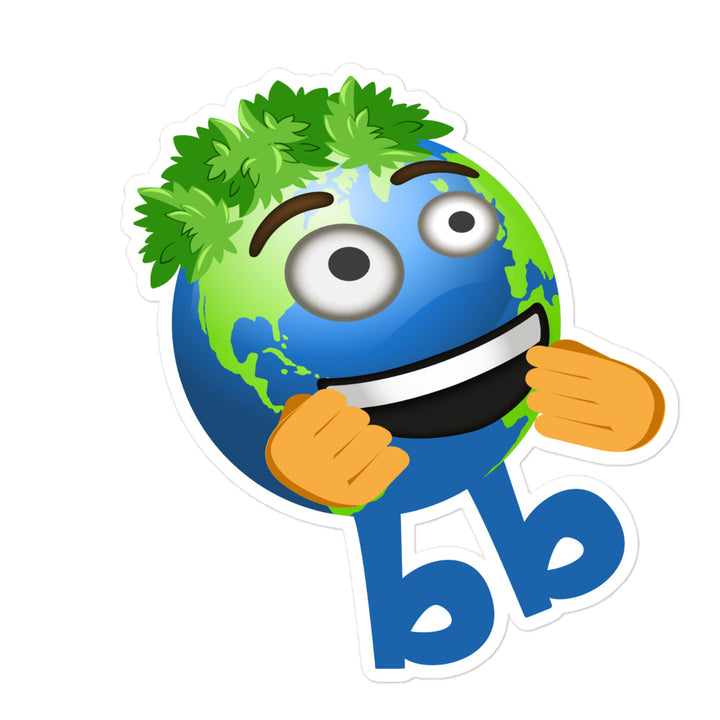 Earthbb Bubble-free sticker - Emojibb