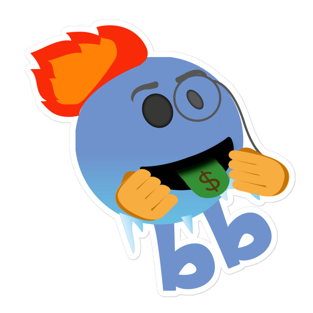 Earthbb Bubble-free sticker - Emojibb