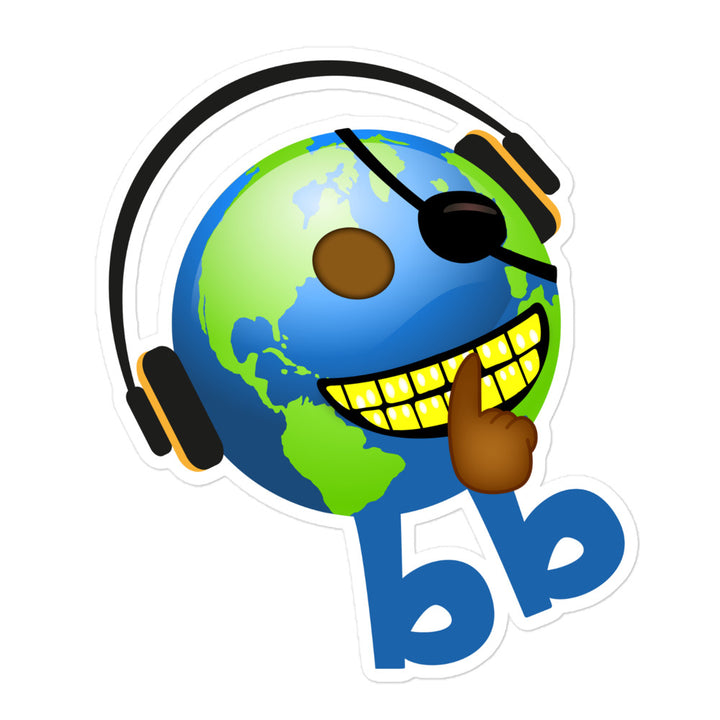 Earthbb Bubble-free sticker - Emojibb