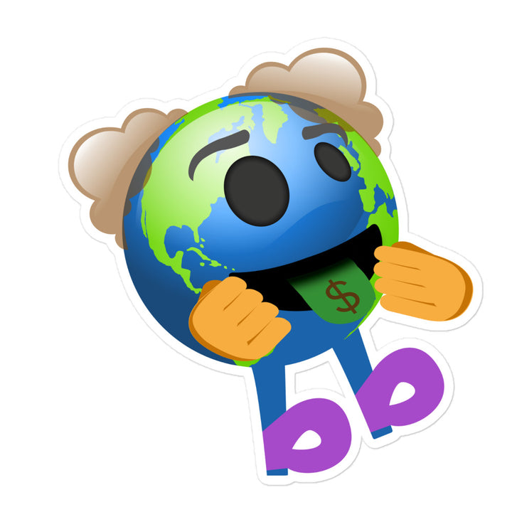 Earthbb Bubble-free sticker - Emojibb