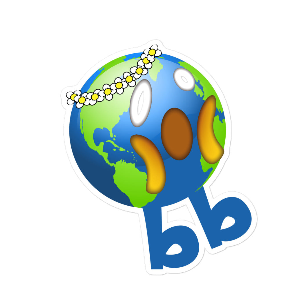 Earthbb Bubble-free sticker - Emojibb