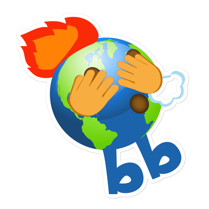 Earthbb Bubble-free sticker - Emojibb