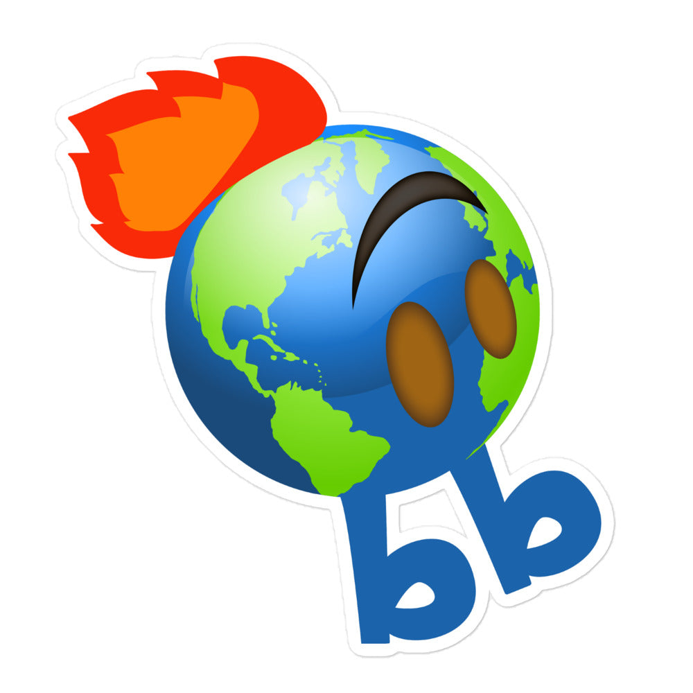 Earthbb Bubble-free sticker - Emojibb