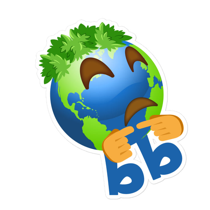 Earthbb Bubble-free sticker - Emojibb