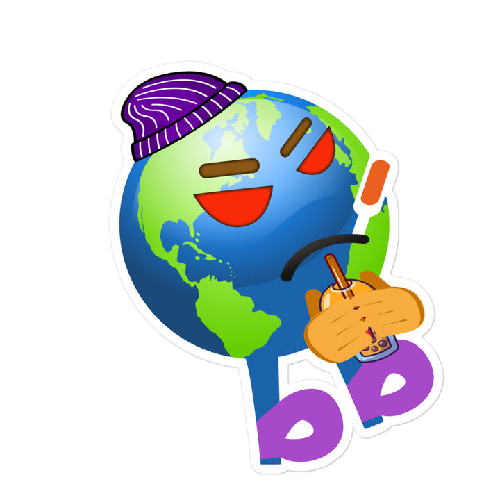 Earthbb Bubble-free sticker - Emojibb